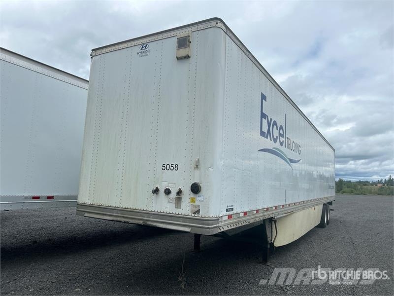 Hyundai 53 ft x 102 in T/A Van Trailer Gesloten opbouw trailers