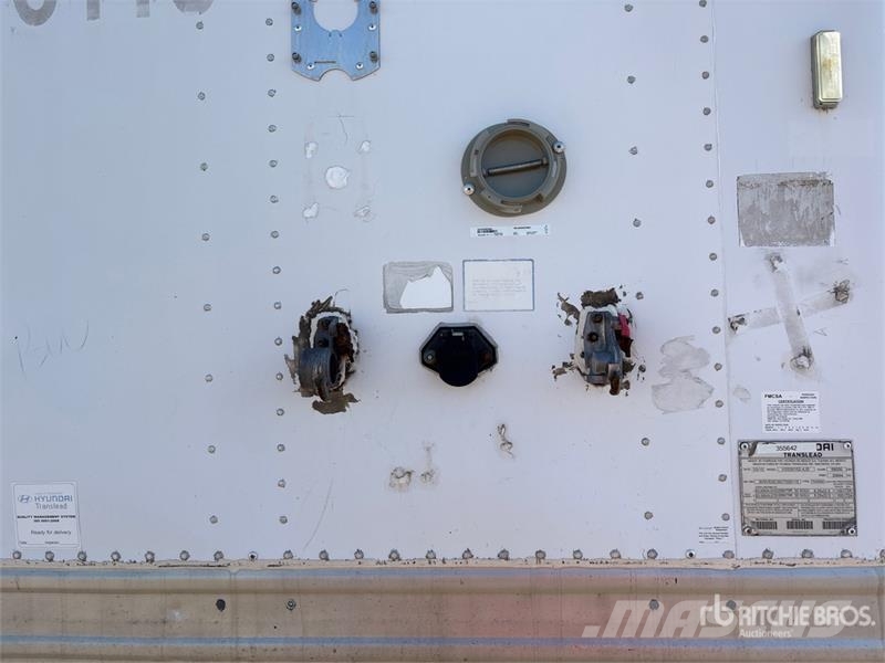 Hyundai 53 ft x 102 in T/A Van Trailer Причепи-фургони