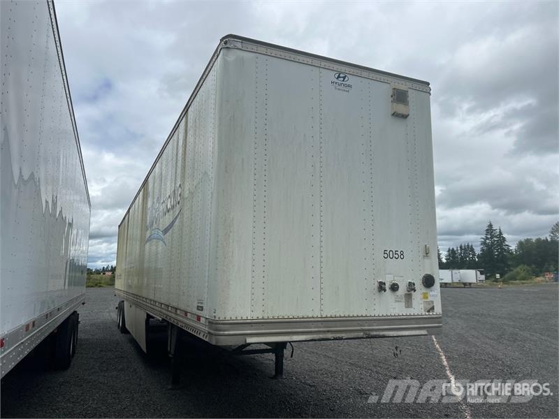 Hyundai 53 ft x 102 in T/A Van Trailer Gesloten opbouw trailers