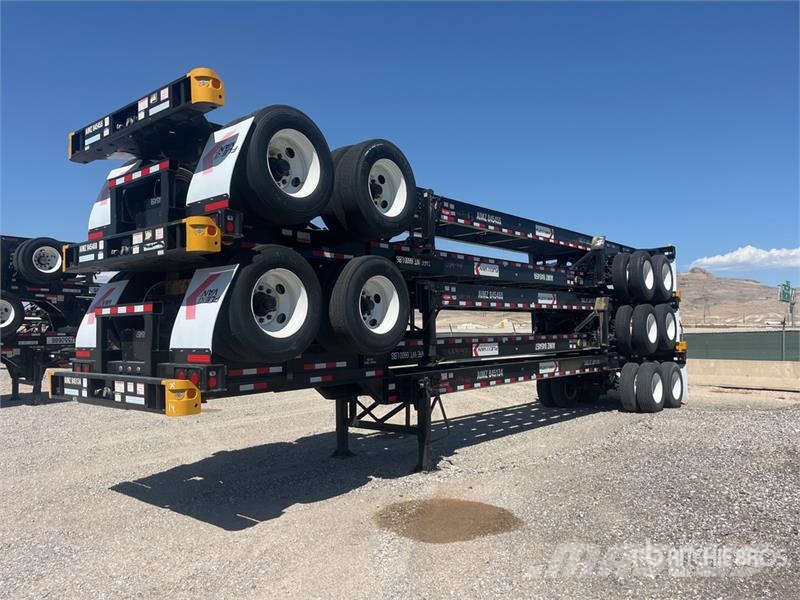 Hyundai CGN40-843 40 ft T/A Container Trailer Konteineriekrāvēji