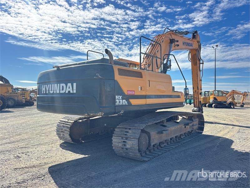 Hyundai HX330L Tracked Excavator Escavadoras de rastos