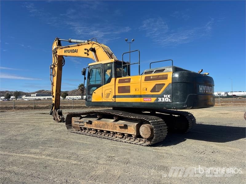 Hyundai HX330L Tracked Excavator Escavadoras de rastos