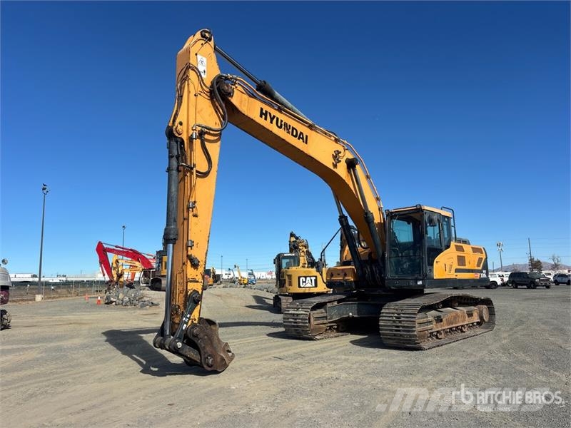 Hyundai HX330L Tracked Excavator Escavadoras de rastos
