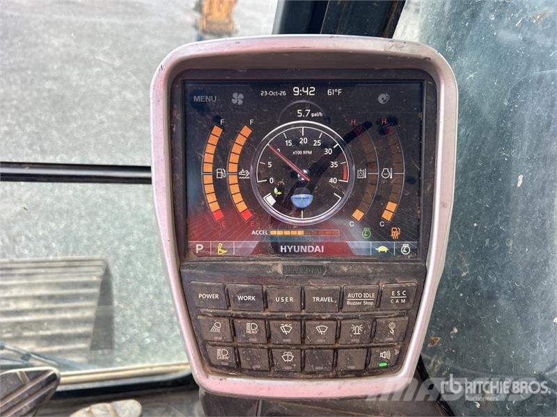 Hyundai HX380 L Tracked Excavator Excavadoras de cadenas