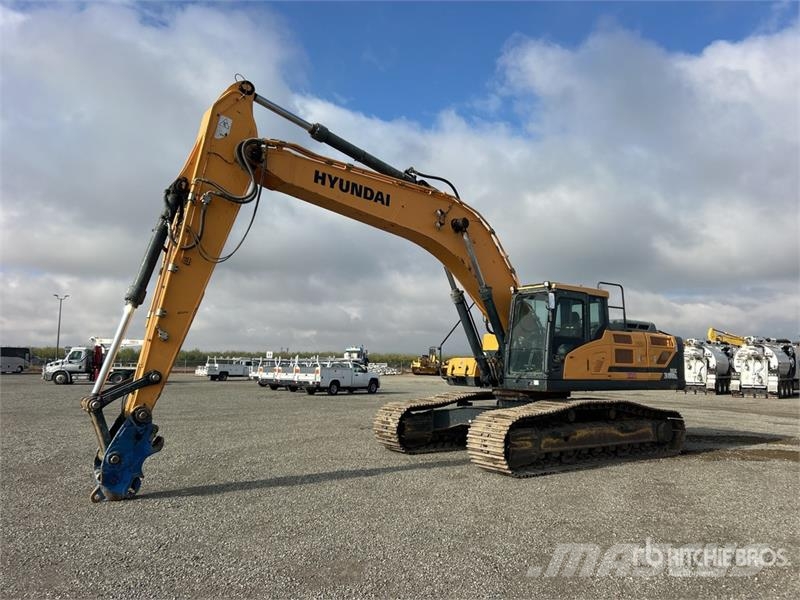 Hyundai HX380A L Kāpurķēžu ekskavatori