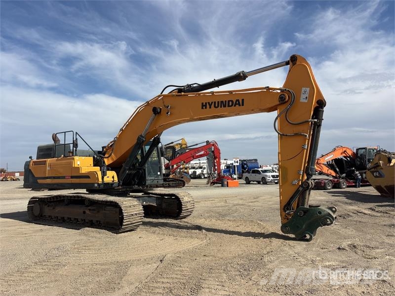 Hyundai HX480A L Kāpurķēžu ekskavatori