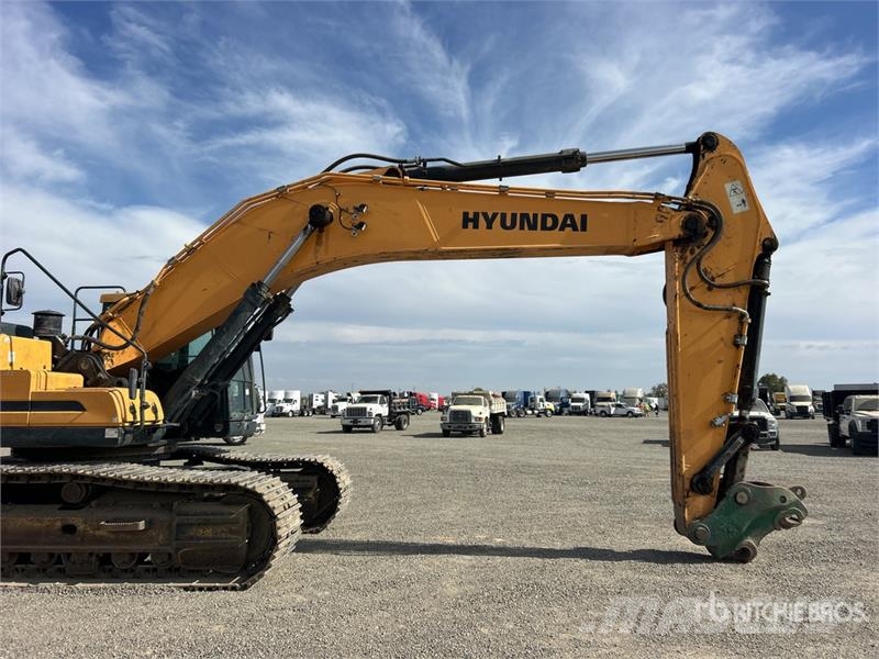 Hyundai HX480A L Kāpurķēžu ekskavatori