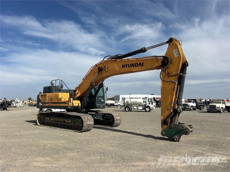 Hyundai HX480A L Kāpurķēžu ekskavatori
