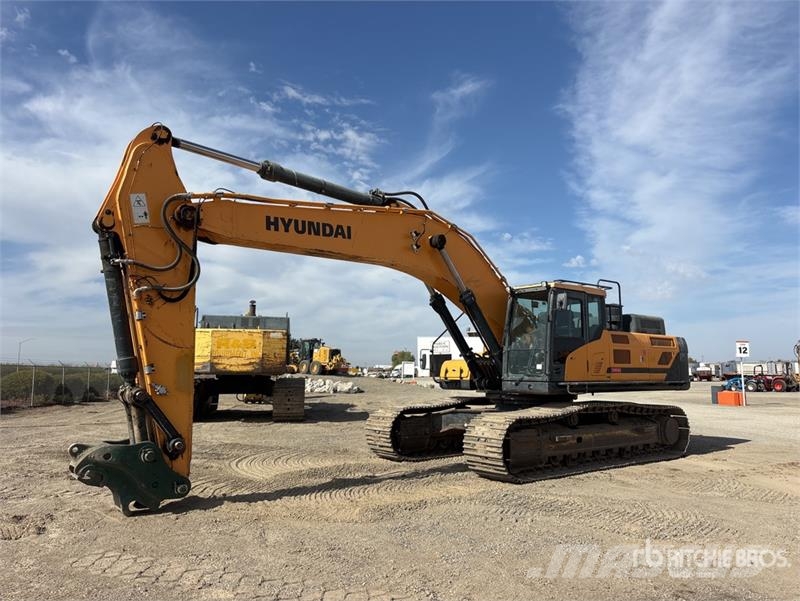Hyundai HX480A L Kāpurķēžu ekskavatori