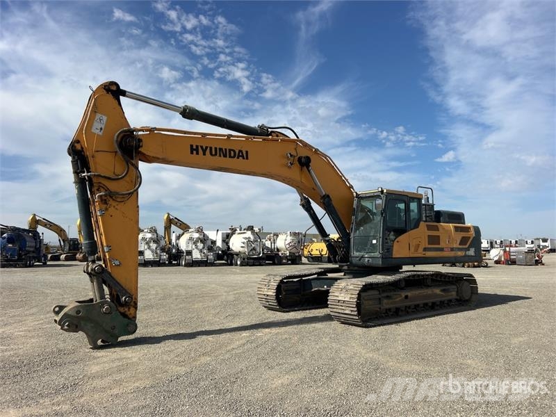 Hyundai HX480A L Kāpurķēžu ekskavatori
