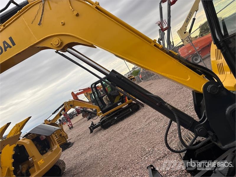 Hyundai R60-7 Tracked Excavator Bagri goseničarji