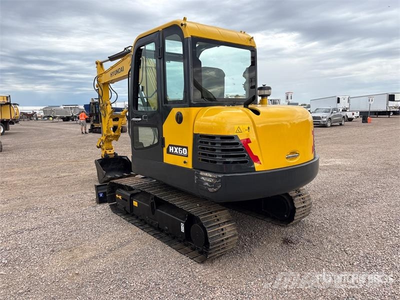 Hyundai R60-7 Tracked Excavator Bagri goseničarji