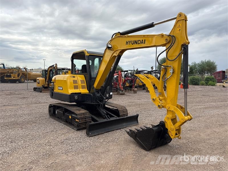 Hyundai R60-7 Tracked Excavator Bagri goseničarji