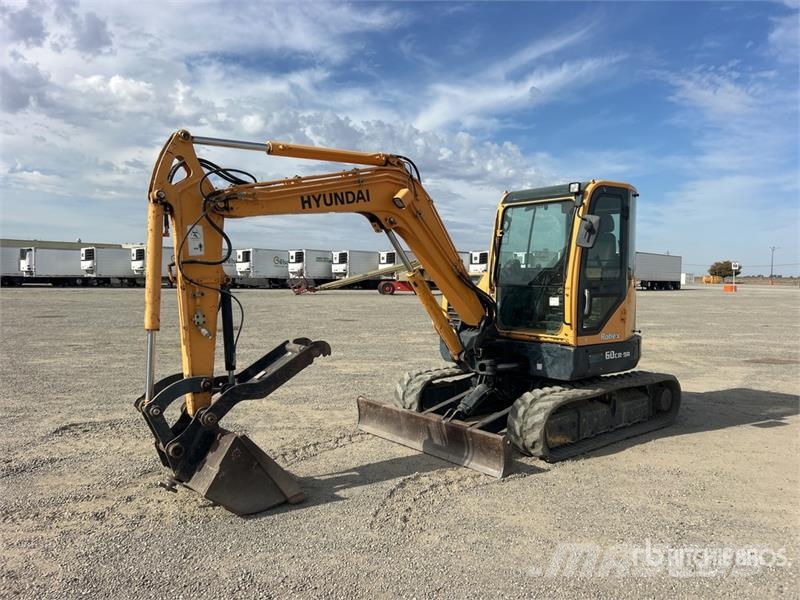 Hyundai R60CR-9A Mini Excavator Minigrävare < 7t