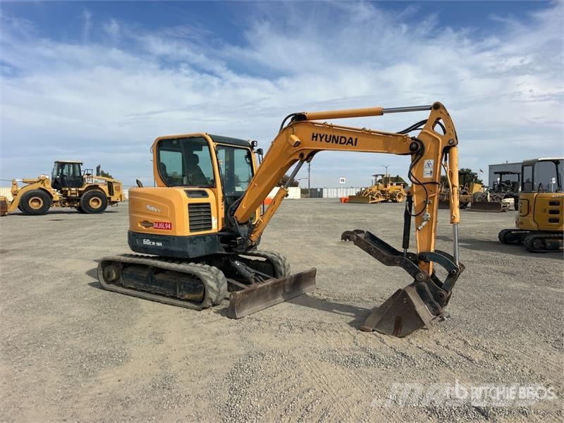 Hyundai R60CR-9A Mini Excavator Minigrävare < 7t