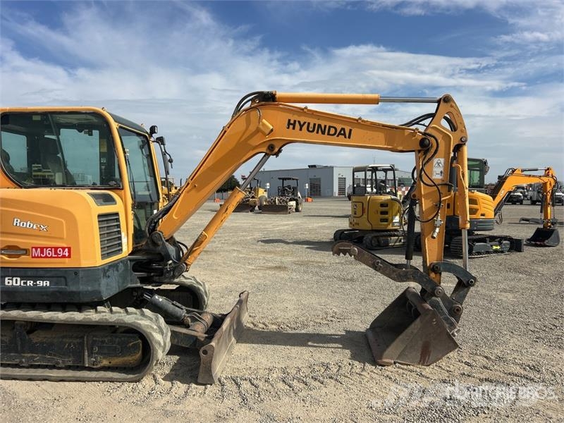 Hyundai R60CR-9A Mini Excavator Minigrävare < 7t