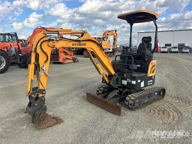 Hyundai Robex 17Z-9A Mini Excavator 소형 굴삭기 7톤 미만