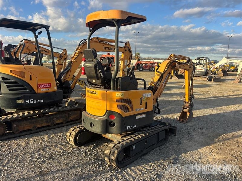 Hyundai Robex 17Z-9A Mini Excavator 소형 굴삭기 7톤 미만