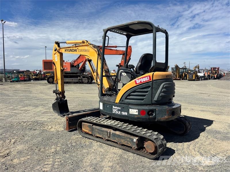 Hyundai Robex 35Z-9A Mini Excavator Mini bagri <7t
