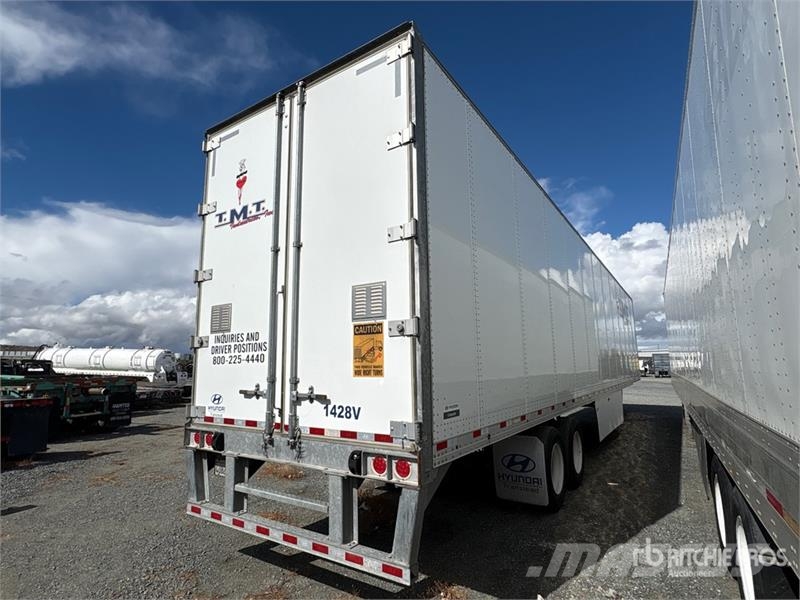 Hyundai Translead 53 ft T/A Van Trailer Van Body Trailers
