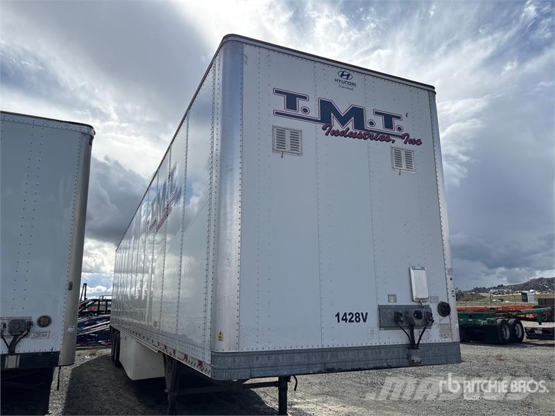 Hyundai Translead 53 ft T/A Van Trailer Van Body Trailers