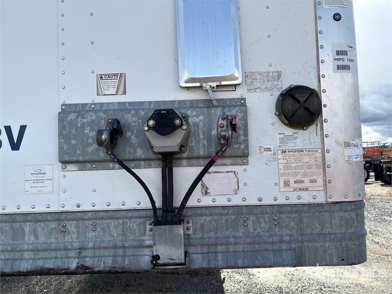Hyundai Translead 53 ft T/A Van Trailer Van Body Trailers