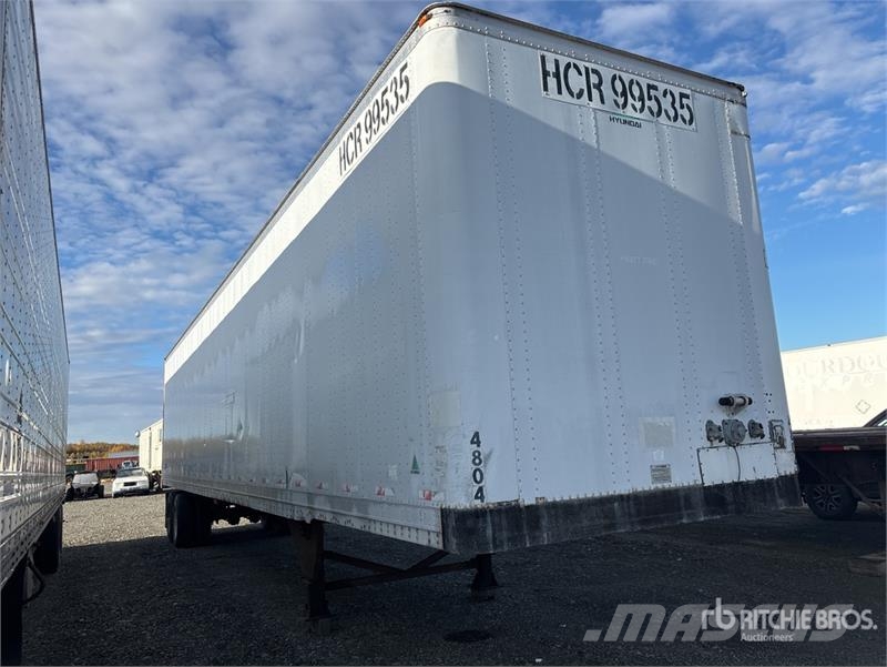 Hyundai V12480152JSA 48 ft x 102 in T/A Van Trailer Прицепы-фургоны