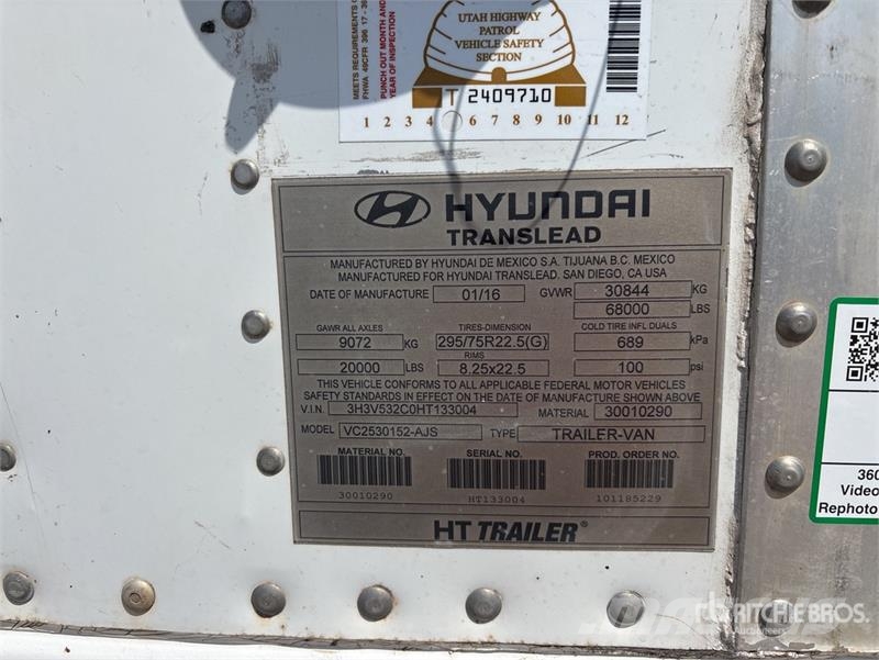 Hyundai VC2530152-AJS Furgons