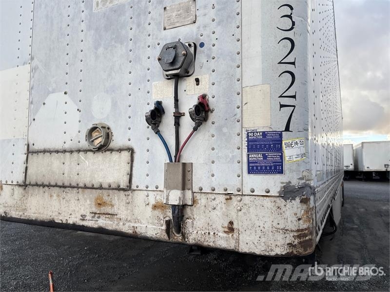 Hyundai VI2530152JSA 53 ft x 102 in T/A Van Trailer Dobozos pótkocsik