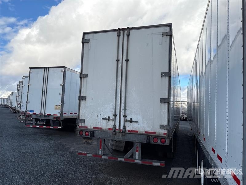 Hyundai VI2530152JSA 53 ft x 102 in T/A Van Trailer Dobozos pótkocsik