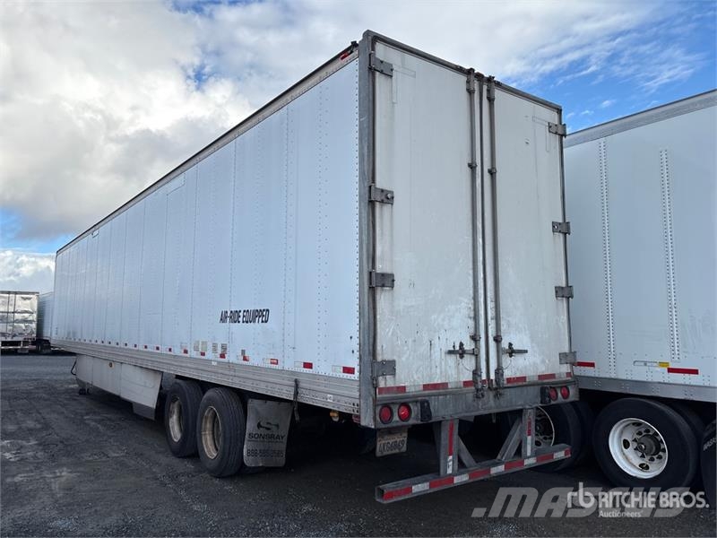 Hyundai VI2530152JSA 53 ft x 102 in T/A Van Trailer Dobozos pótkocsik