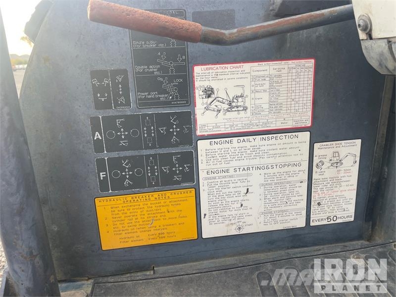 IHI 25NX-1 Mini Excavator Mini ekskavatörler, 7 tona dek