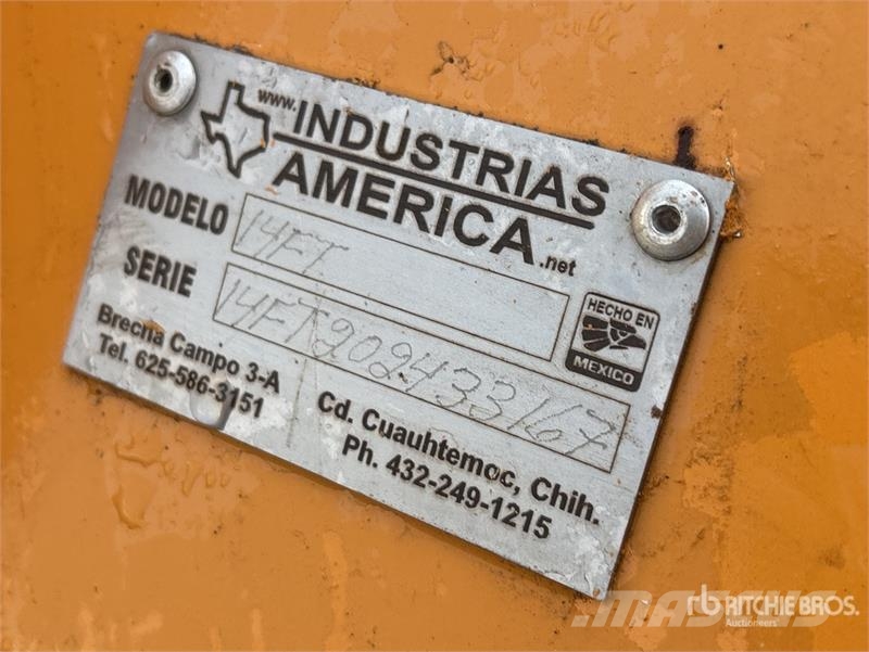 Industrias America 14 ft Snow Pusher Sniježne daske i plugovi