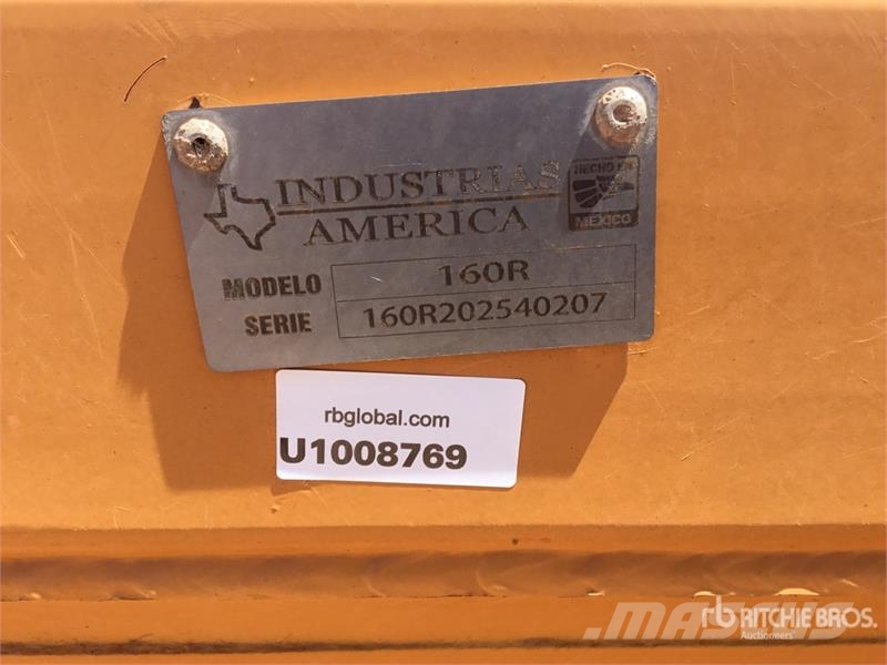 Industrias America 160R Land Plane Entreprenør - Andet