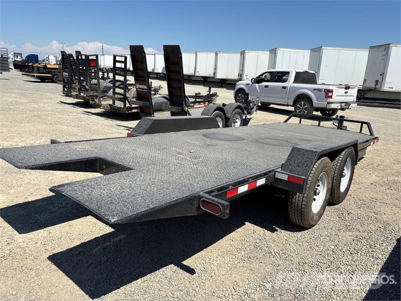 Industrias America 227T 21 ft T/A Tilt Deck Trailer Plataformas bajas