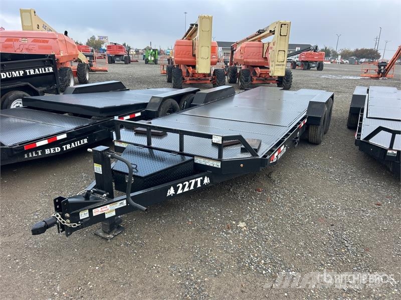 Industrias America 227T 22 ft T/A Lane 4 Spot 5 Tilt Deck Trailer Lavetit
