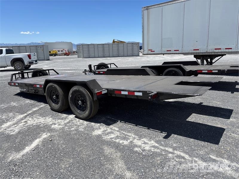 Industrias America 227T 22 ft T/A Tilt Deck Trailer Przyczepy niskopodłogowe