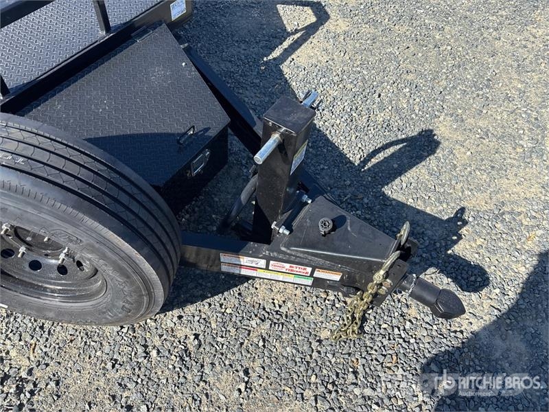 Industrias America 227T 22 ft T/A Tilt Deck Trailer ローローダー