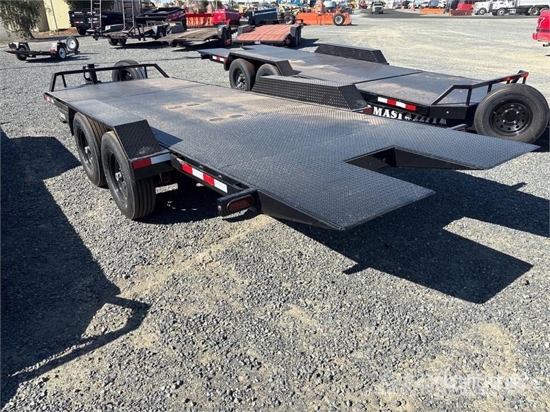 Industrias America 227T 22 ft T/A Tilt Deck Trailer ローローダー