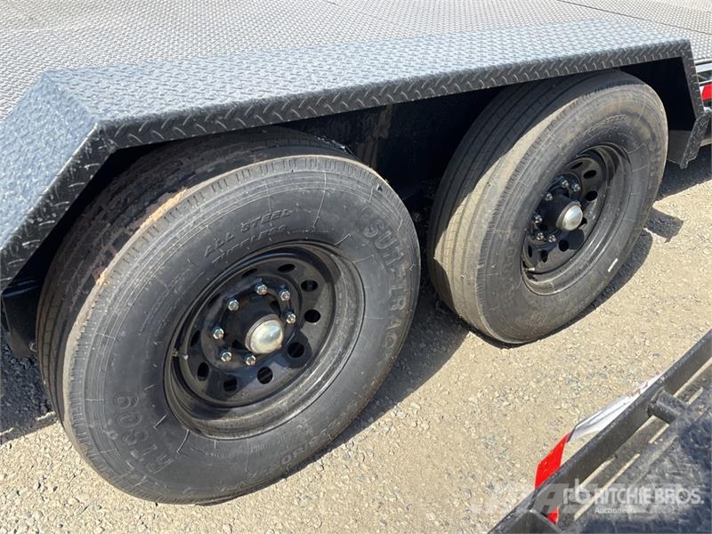 Industrias America 227T 20 ft T/A Tilt Deck Trailer Plataformas bajas