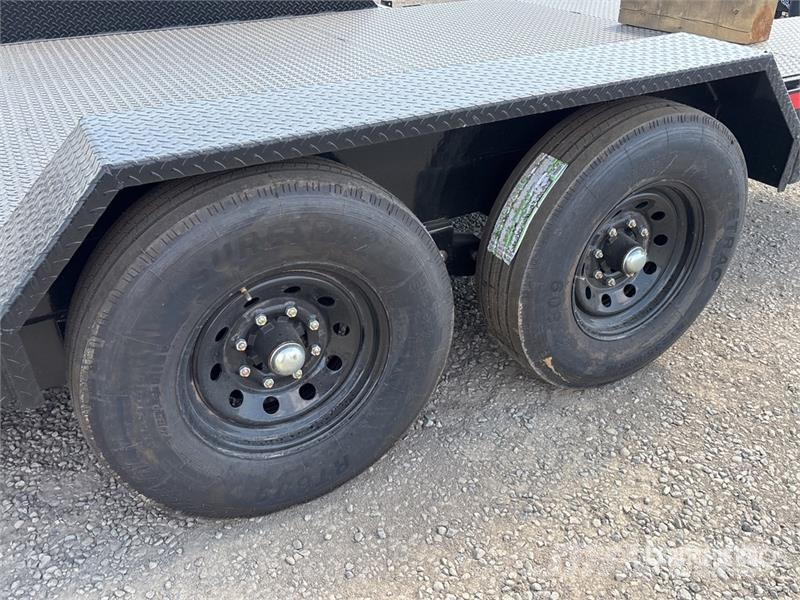 Industrias America 227T 20 ft T/A Tilt Deck Trailer Plataformas bajas