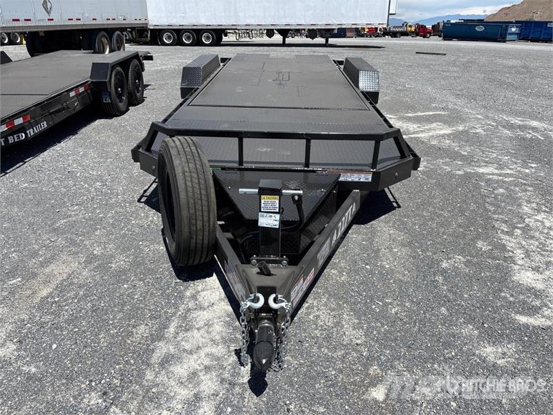 Industrias America 227T 22 ft T/A Tilt Deck Trailer Przyczepy niskopodłogowe