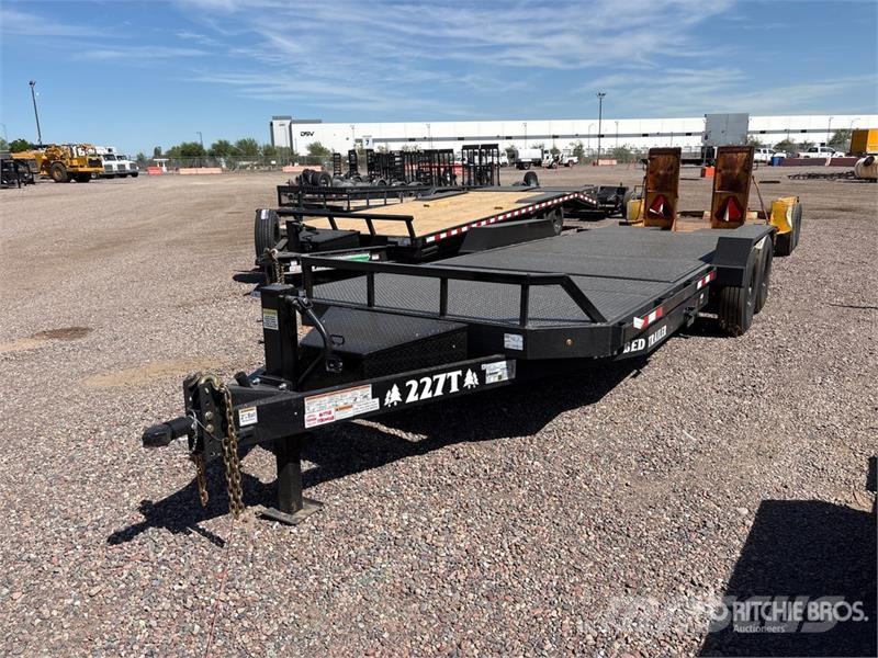 Industrias America 227T 22 ft T/A Tilt Deck Trailer Низкорамные прицепы
