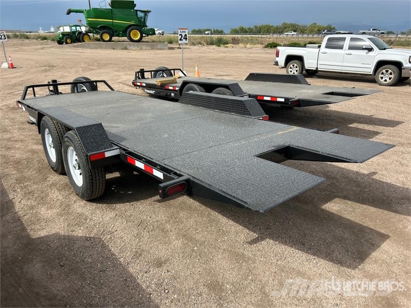 Industrias America 227T 22 ft T/A Tilt Deck Trailer (Unused) Zemie treileri