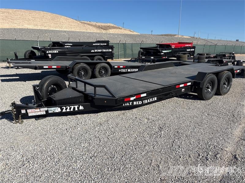 Industrias America 227T 14000 lb 22 ft T/A Tilt Deck Trailer (Unused) Nizki nakladalci