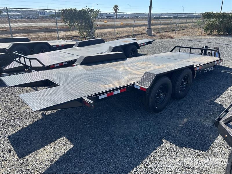 Industrias America 227T 22 ft T/A Tilt Deck Trailer ローローダー
