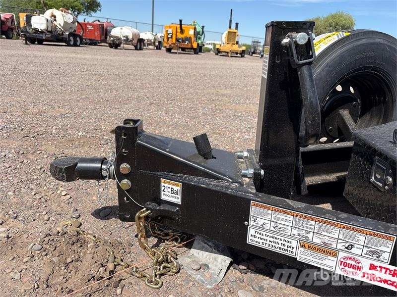 Industrias America 227T 22 ft T/A Tilt Deck Trailer Низкорамные прицепы