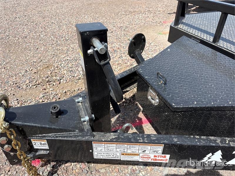 Industrias America 227T 22 ft T/A Tilt Deck Trailer 로우 로더