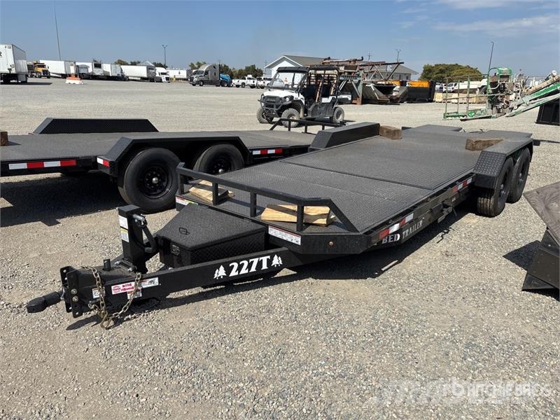 Industrias America 227T 20 ft T/A Tilt Deck Trailer Plataformas bajas