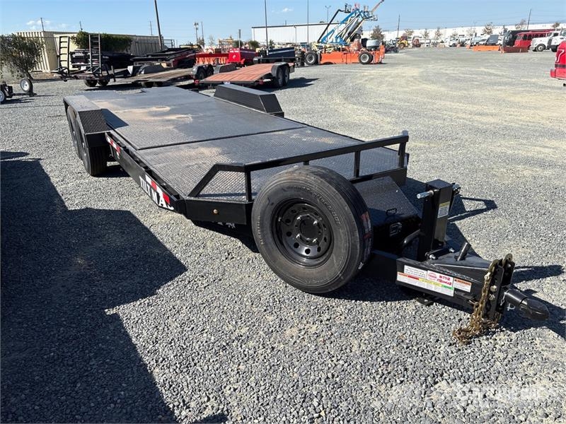 Industrias America 227T 22 ft T/A Tilt Deck Trailer ローローダー